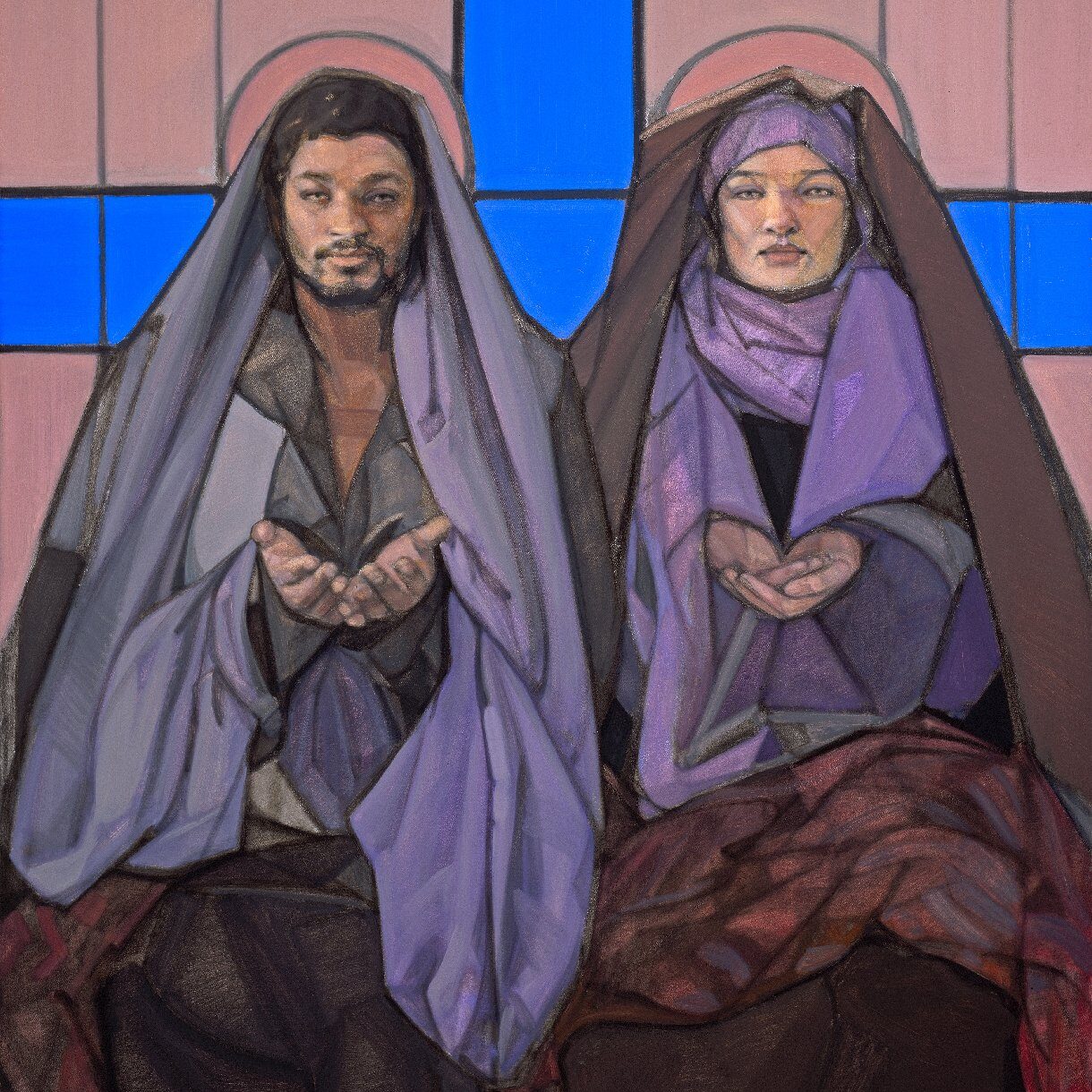 2-Mary Magdalene with Jesus, the Christ, www.janetmckenzie.com